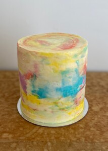 Example of Coloured Buttercream